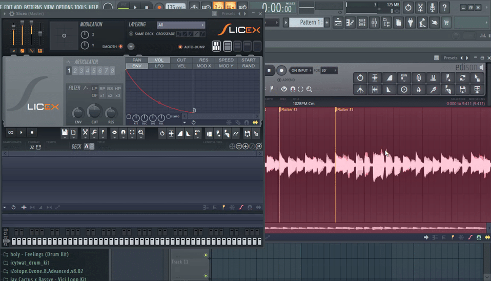 Experiment with multiple samples - Unison