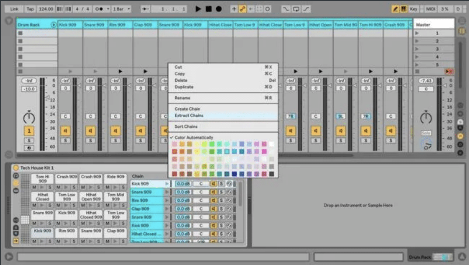 Extracting chains - Unison