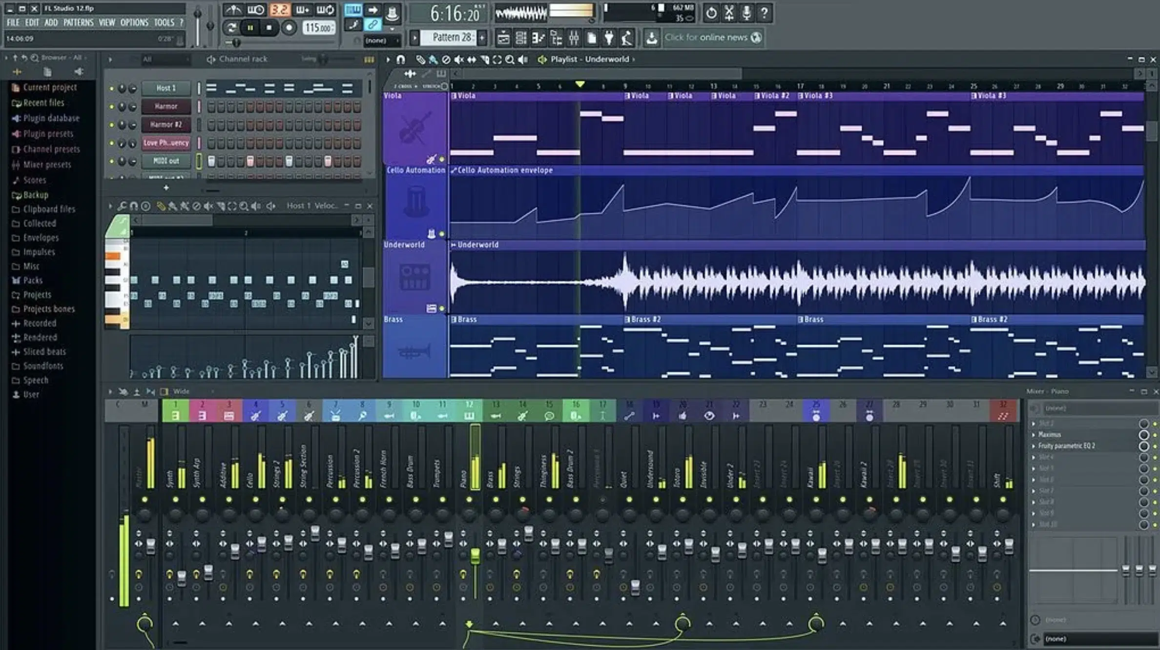 FL Studio 3 - Unison