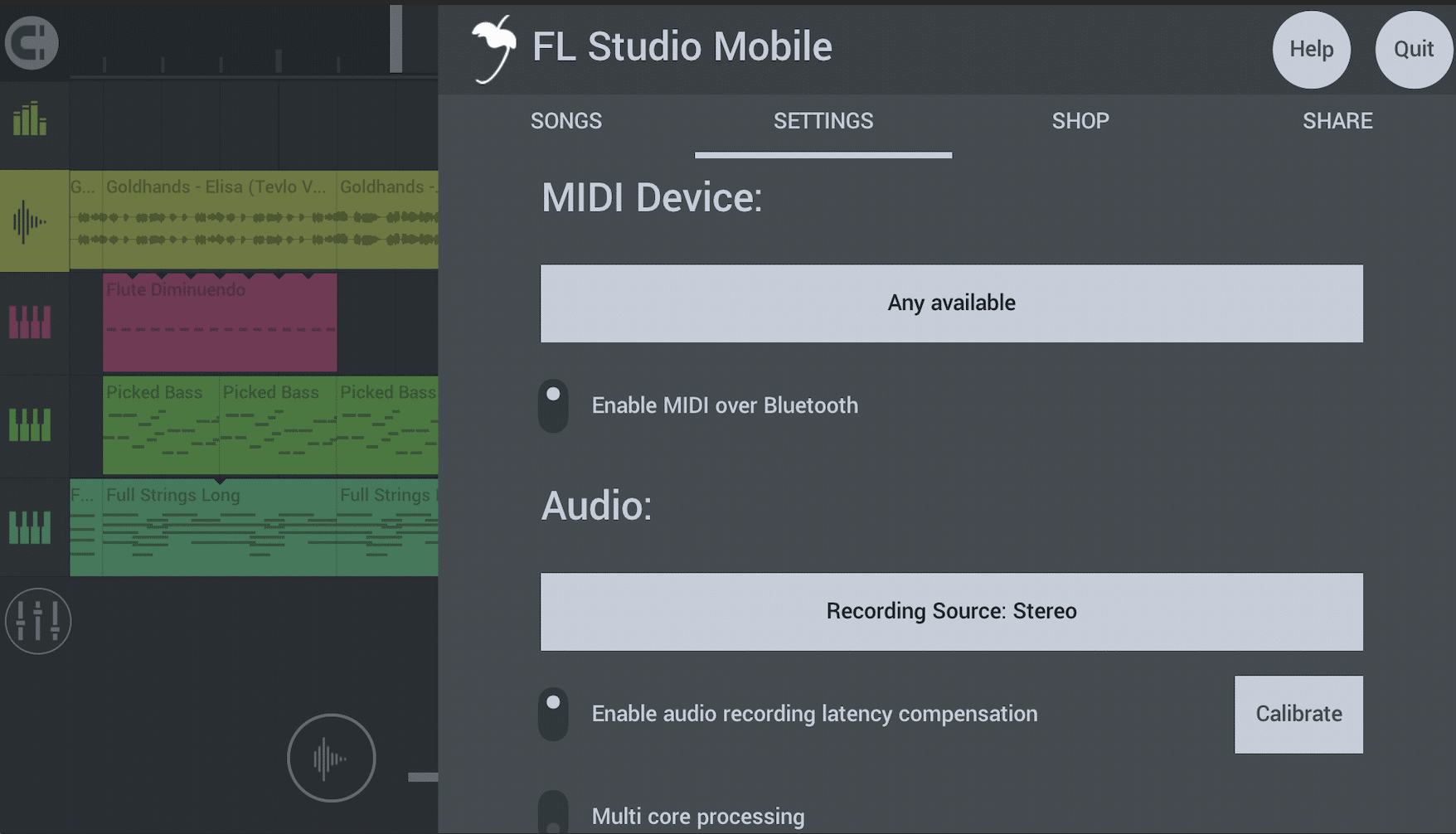 FL Studio Mobile MIDI - Unison