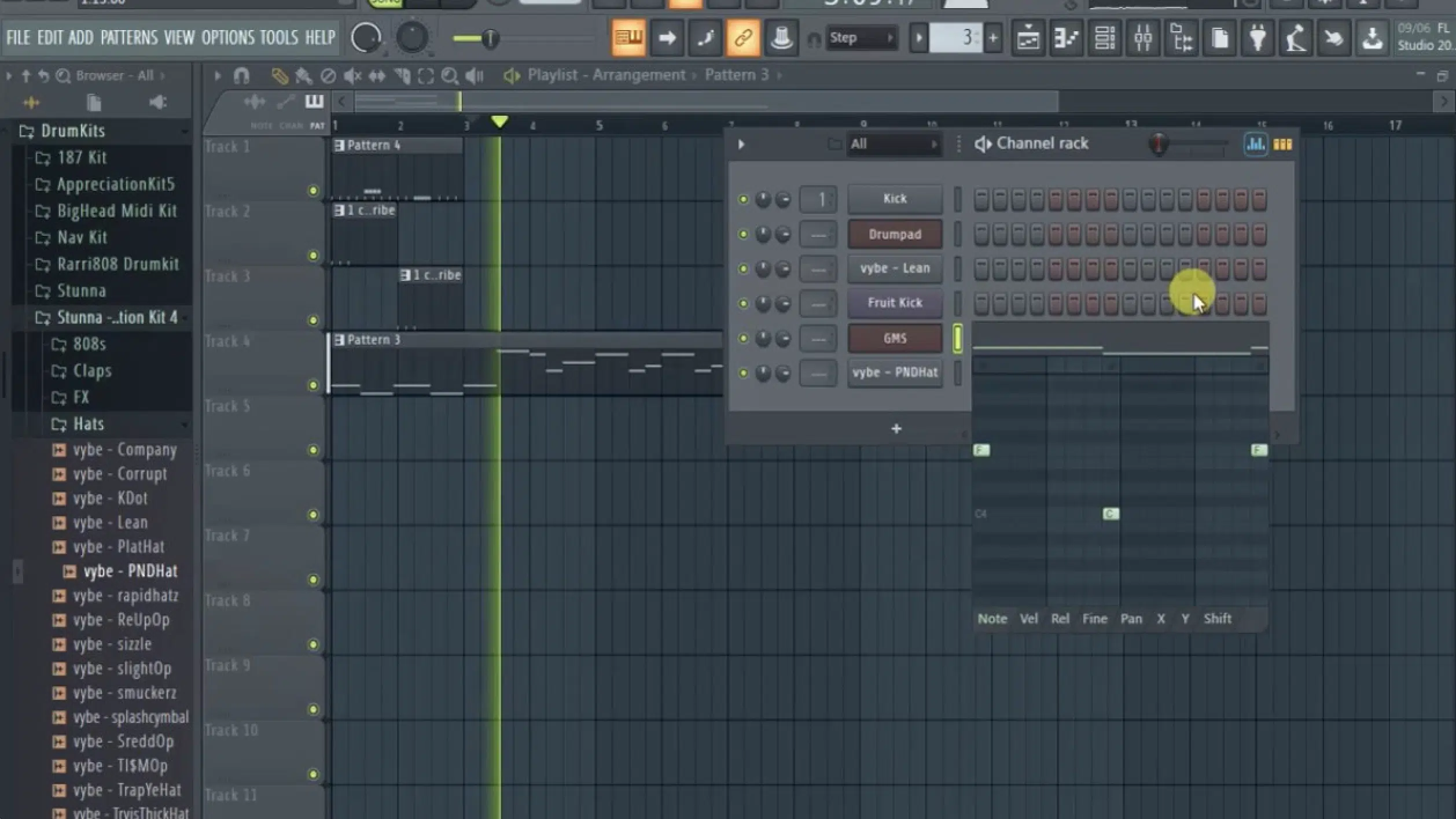 FL Studio Song Mode - Unison