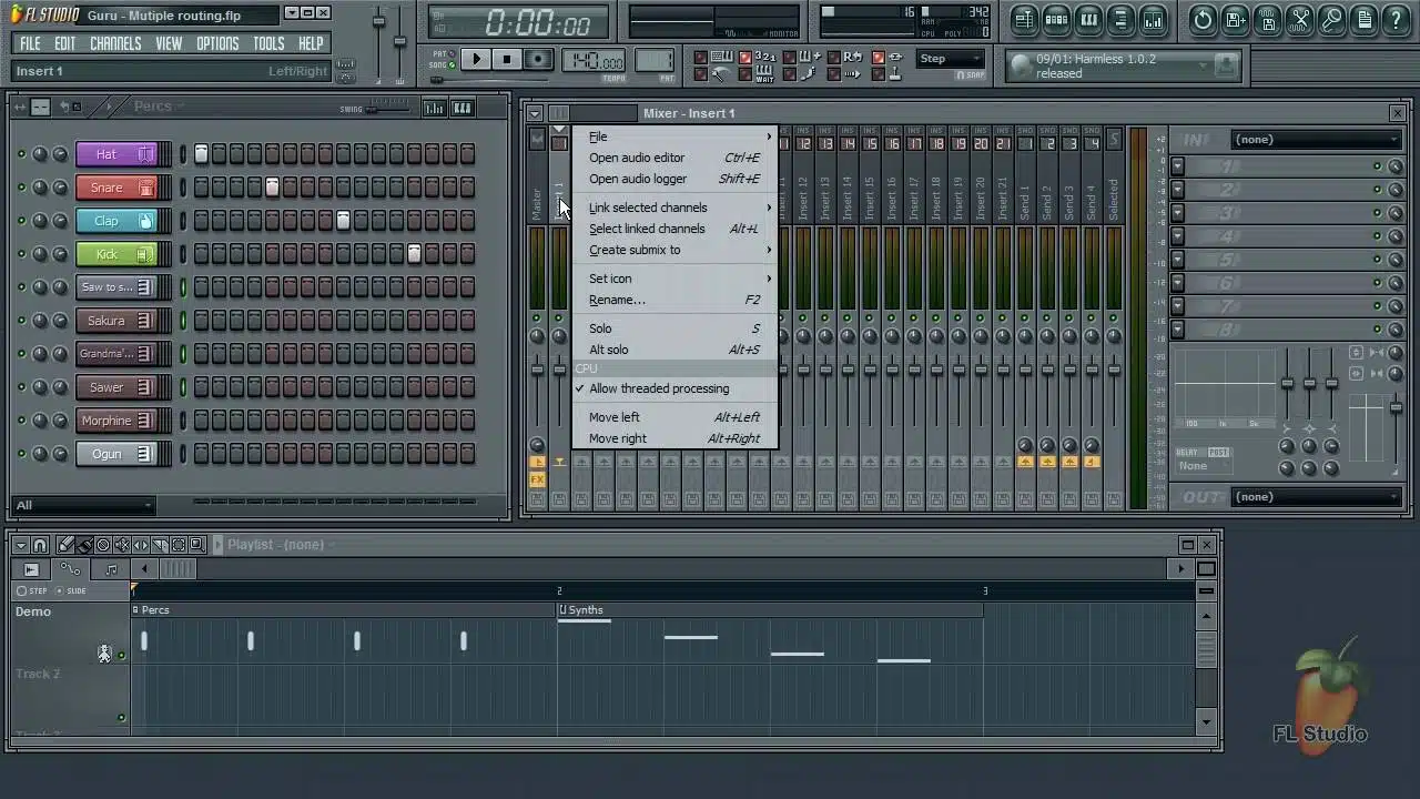 FL Studios routing - Ableton VS FL Studio - Unison Audio