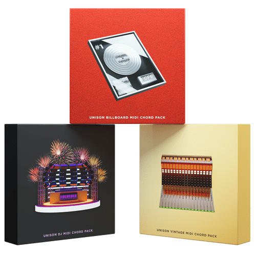 Famous MIDI Chord Pack Box Bundle 500 1 - Unison