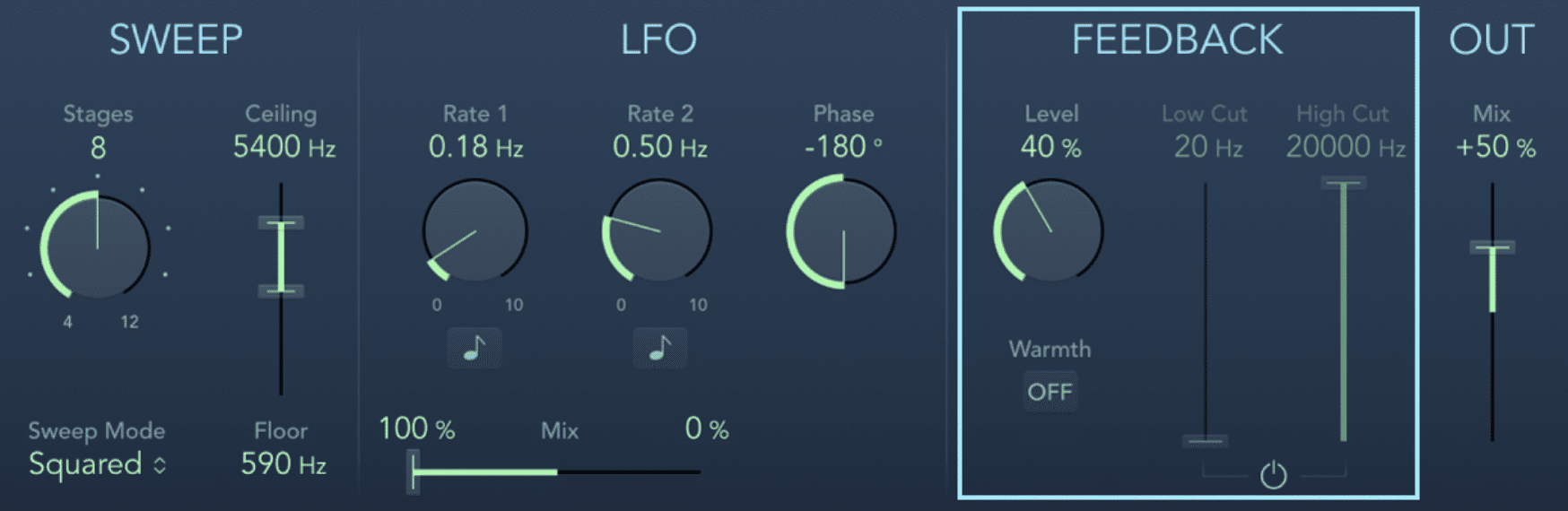 Feedback Control - Unison