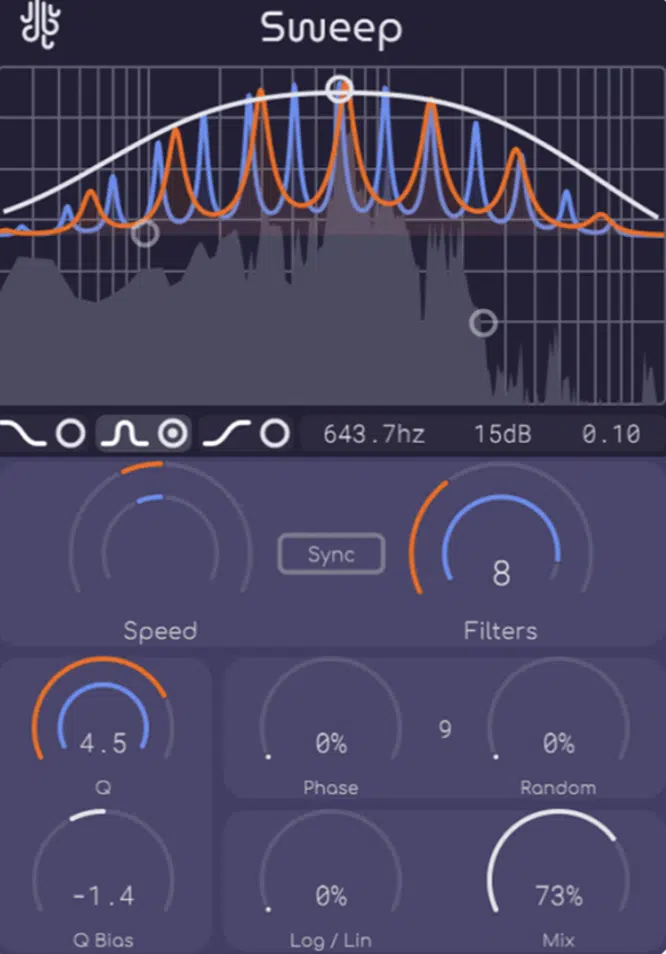 Filter Sweep Parameter - Unison