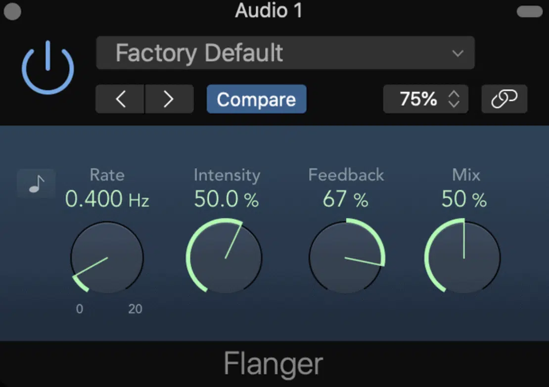 flanger effect