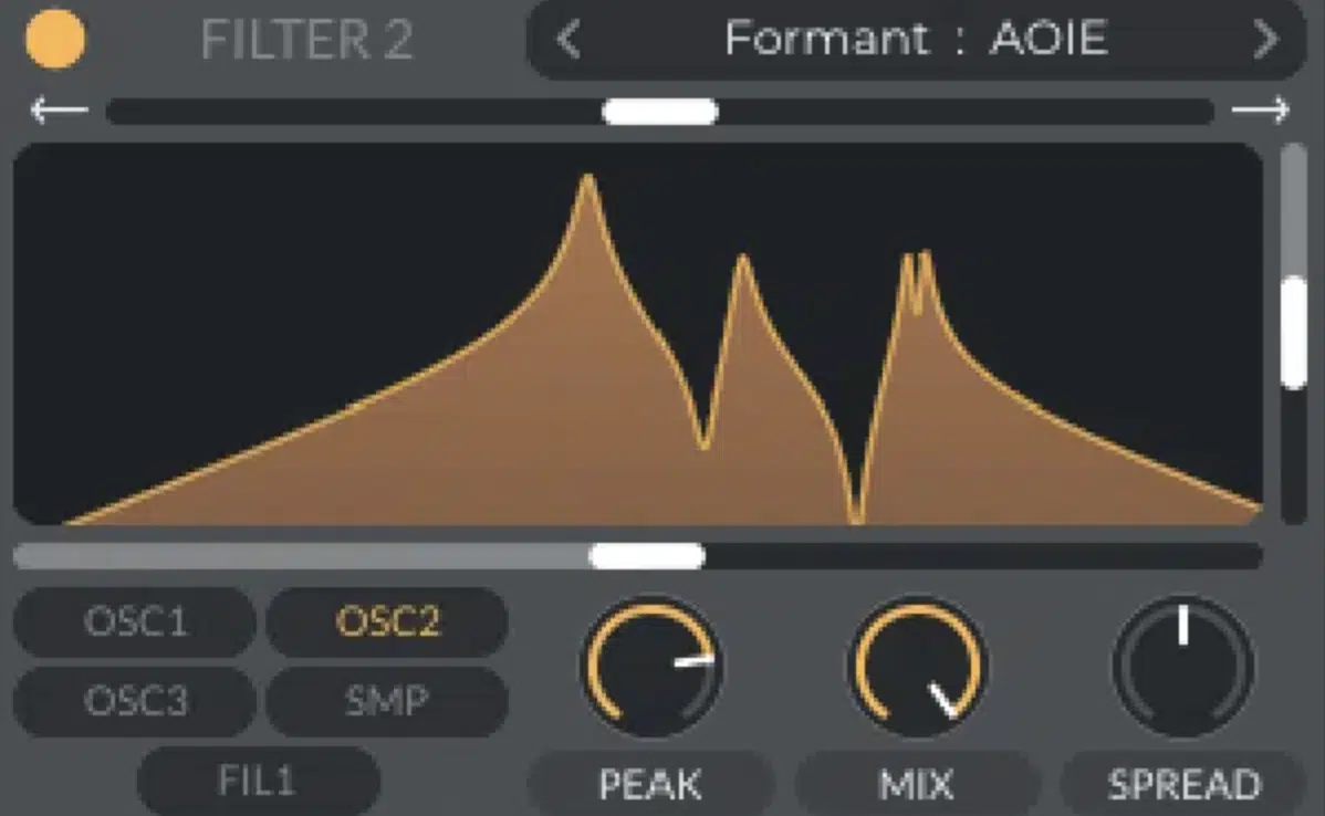 Formant Filter 4 - Unison