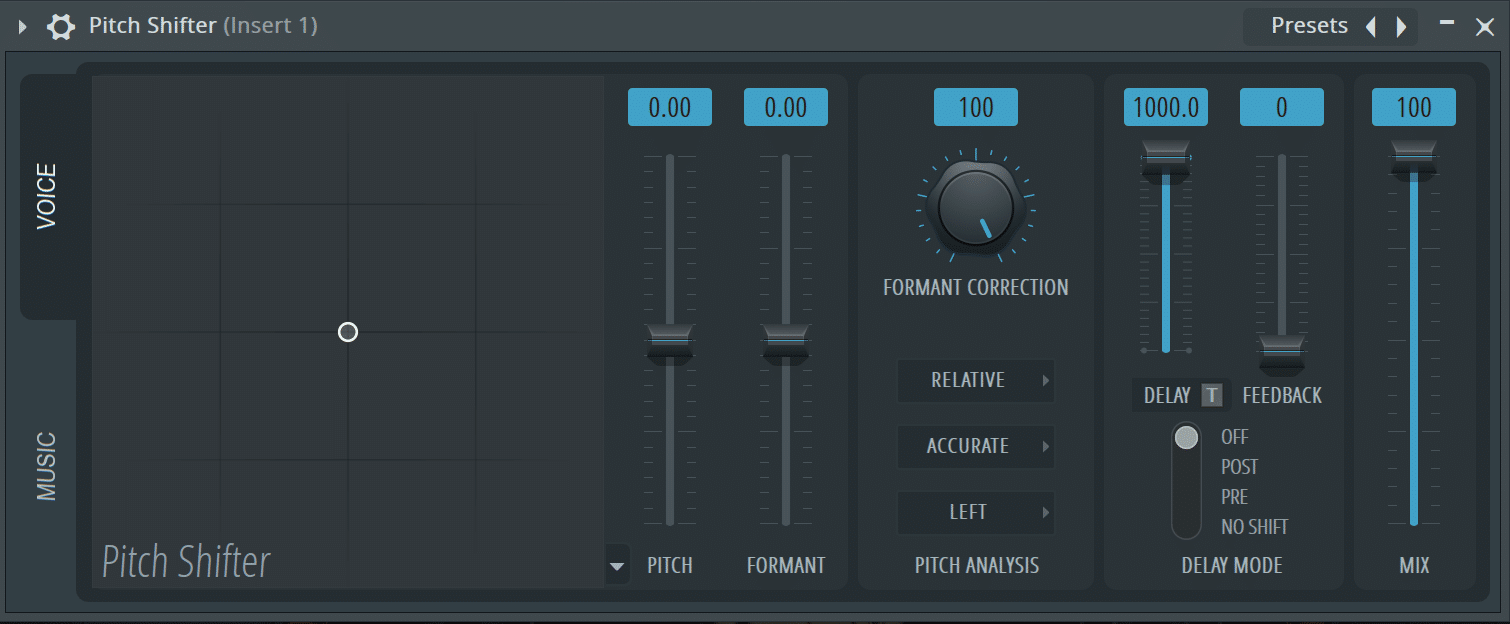 Formant Shift - Unison