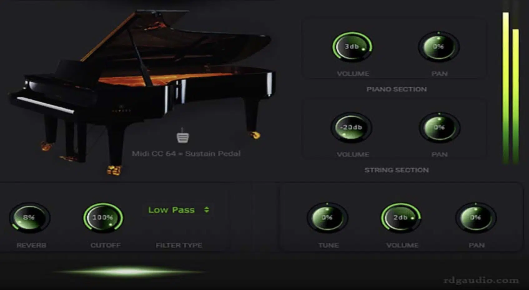 FreePiano  Advanced virtual MIDI keyboard