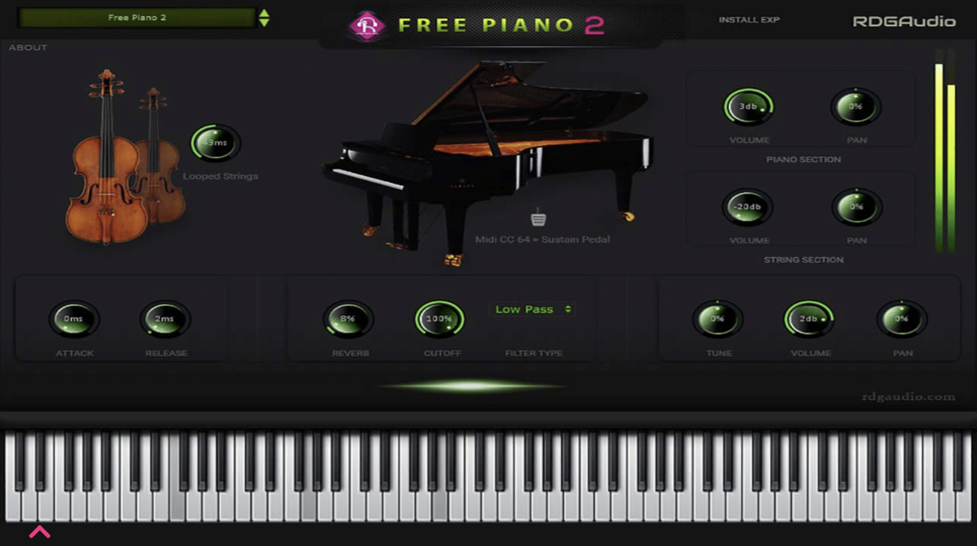Free Piano 2 - Unison