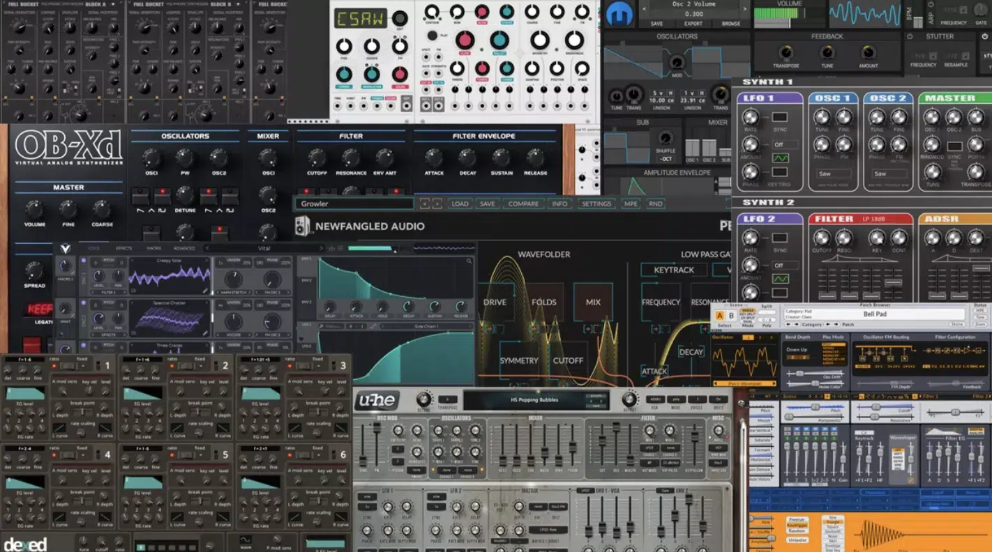 free synth VST plugins