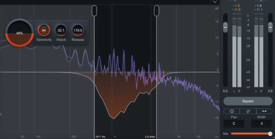 frequency masking