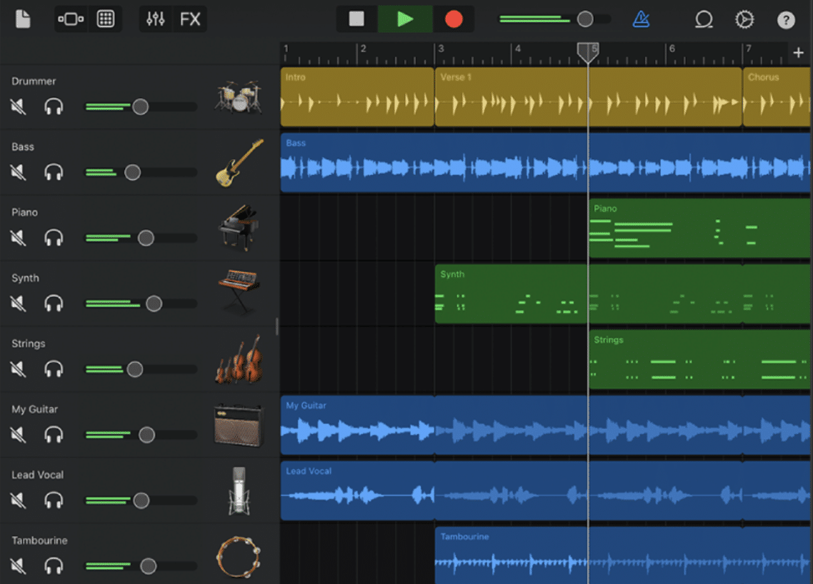 GarageBand 1 App - Unison