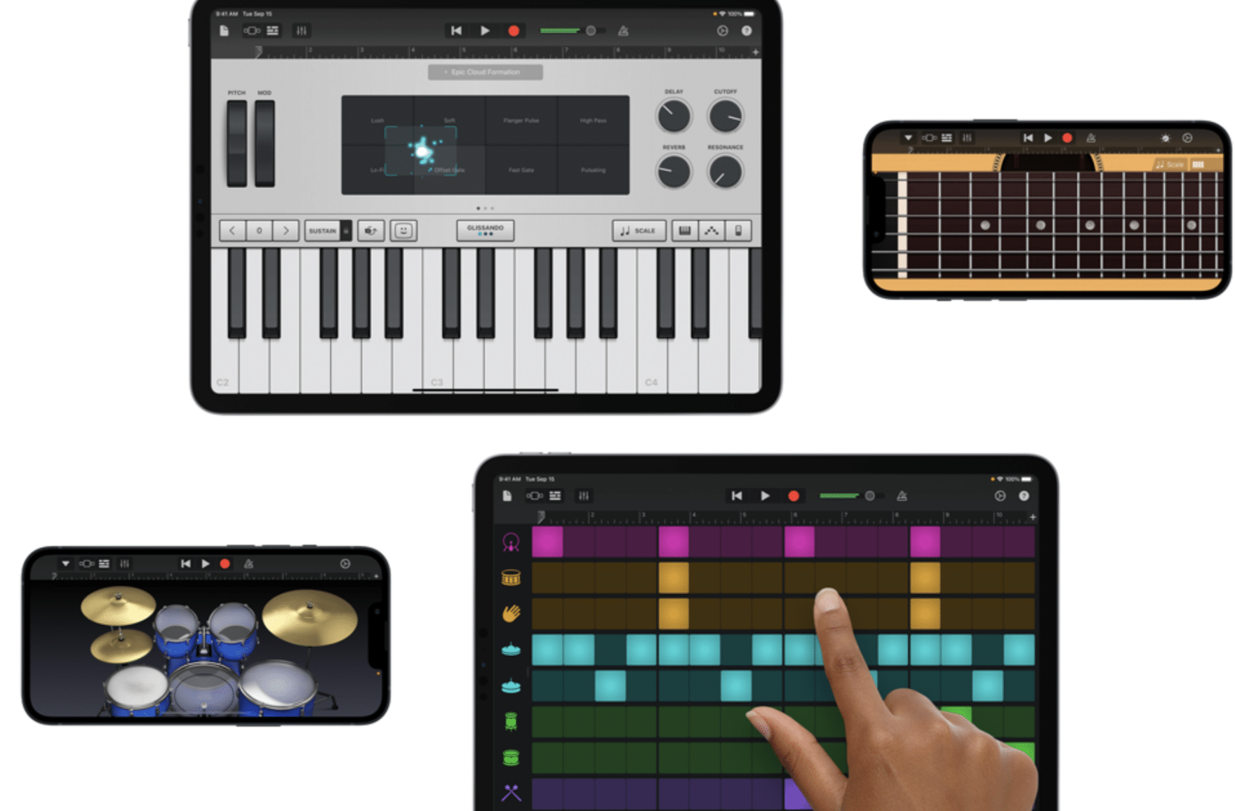 GarageBand Apps - Unison