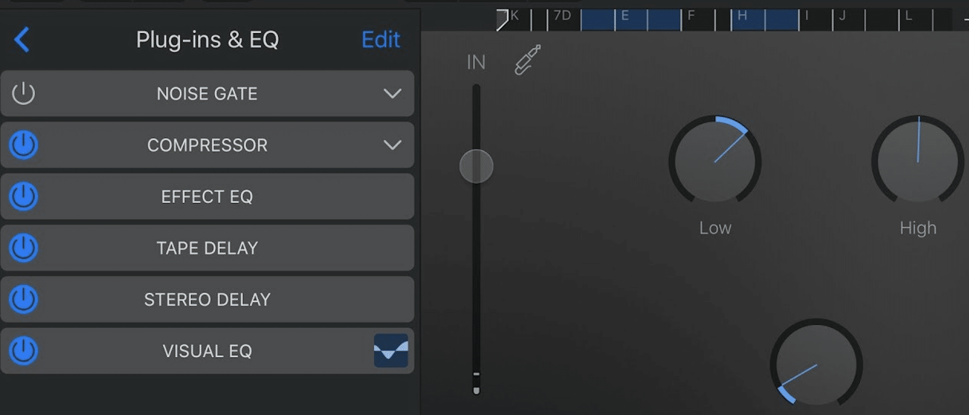 GarageBand Effects - Unison