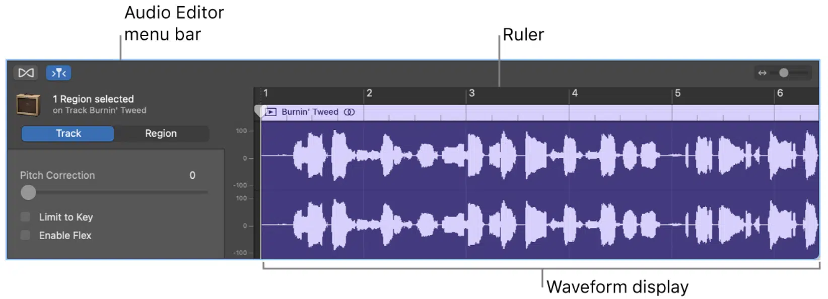 Garageband Audio Editing - Unison