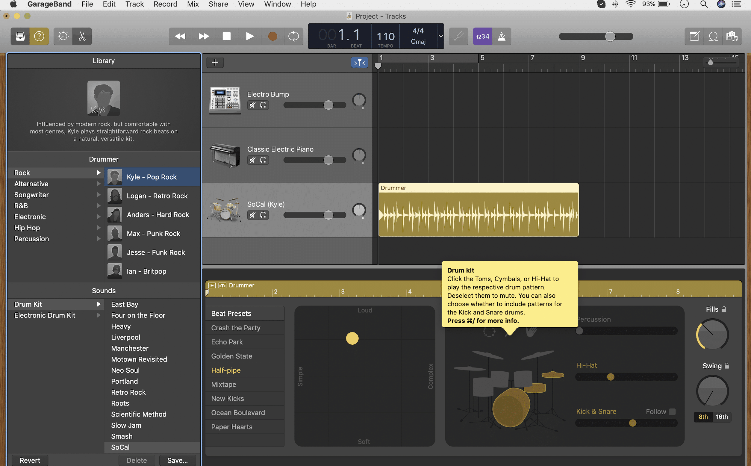 Garageband DAW - Unison