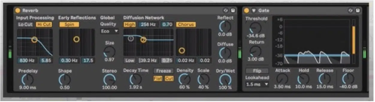 Gated Reverb 4 - Unison