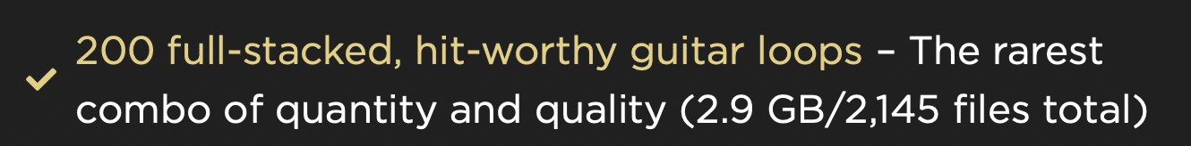 Guitar Specs - Unison
