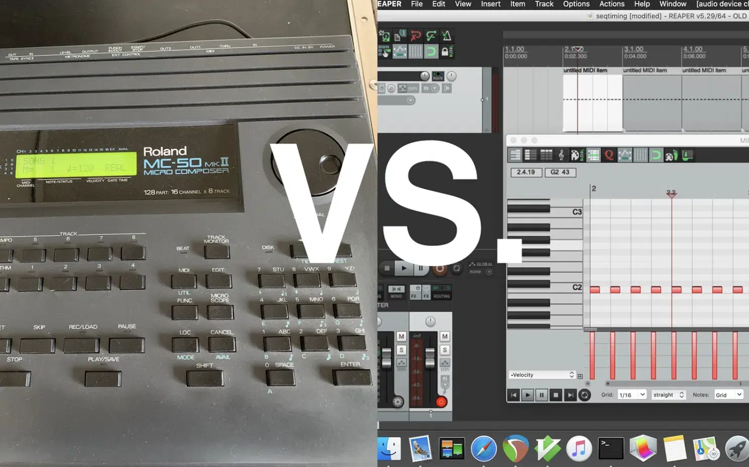 Hardware vs Software Sequencer - Unison