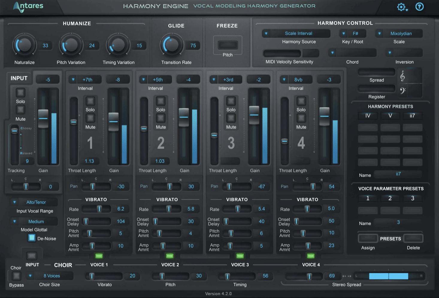 vocal processing with AI