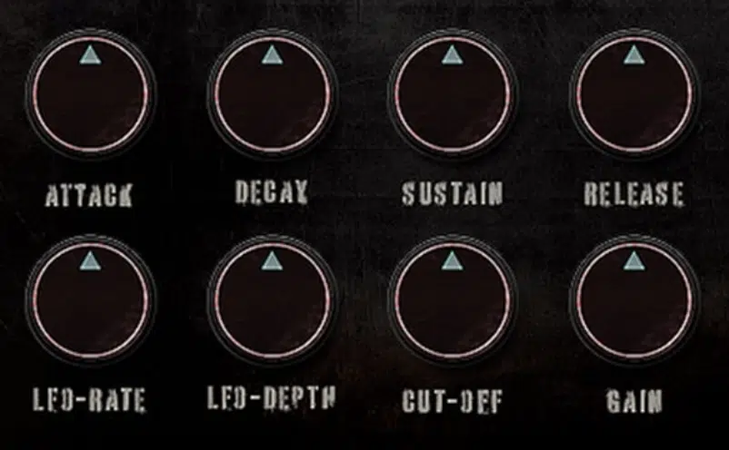 Haunted Guitar ADSR LFO CUTOFF and GAIN - Unison