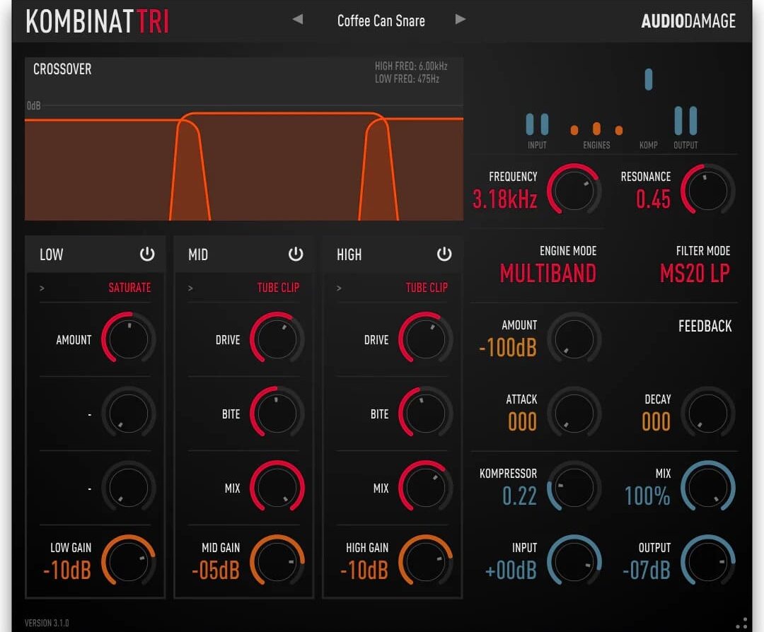 Key Plugin Features Crossover Drive Mix Gain e1740265745705 - Unison