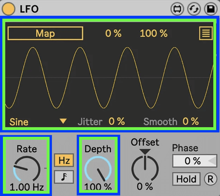 LFO 1 - Unison