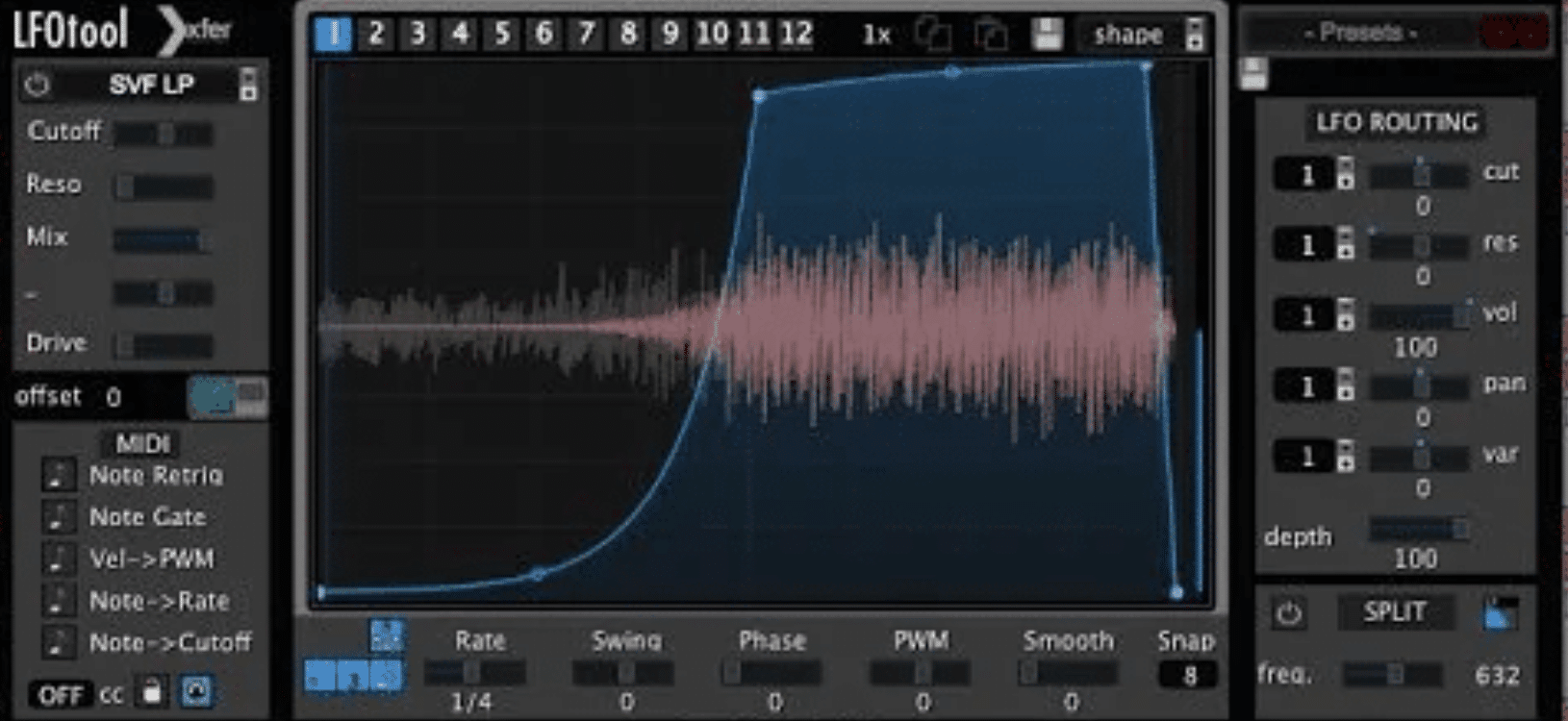 LFO Tool SC Compression - Unison