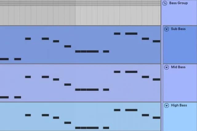 Layering bass - Unison