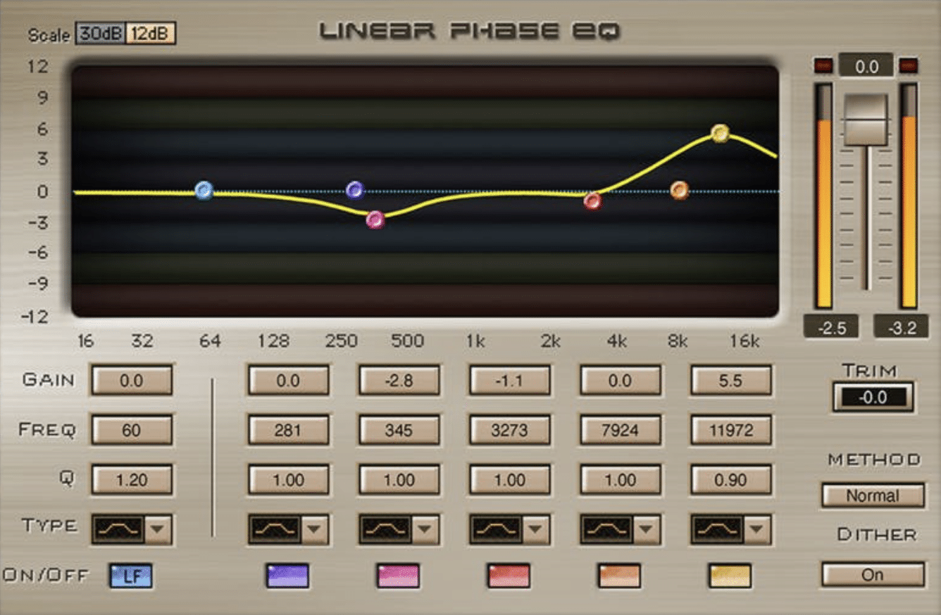 Linear Phase EQ 1 - Unison