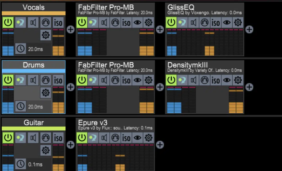 LiveProfessor Signal Chains - Unison