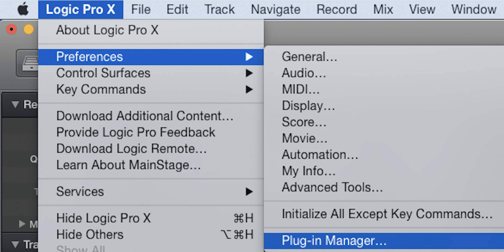 Logic Plugin Manager - Unison