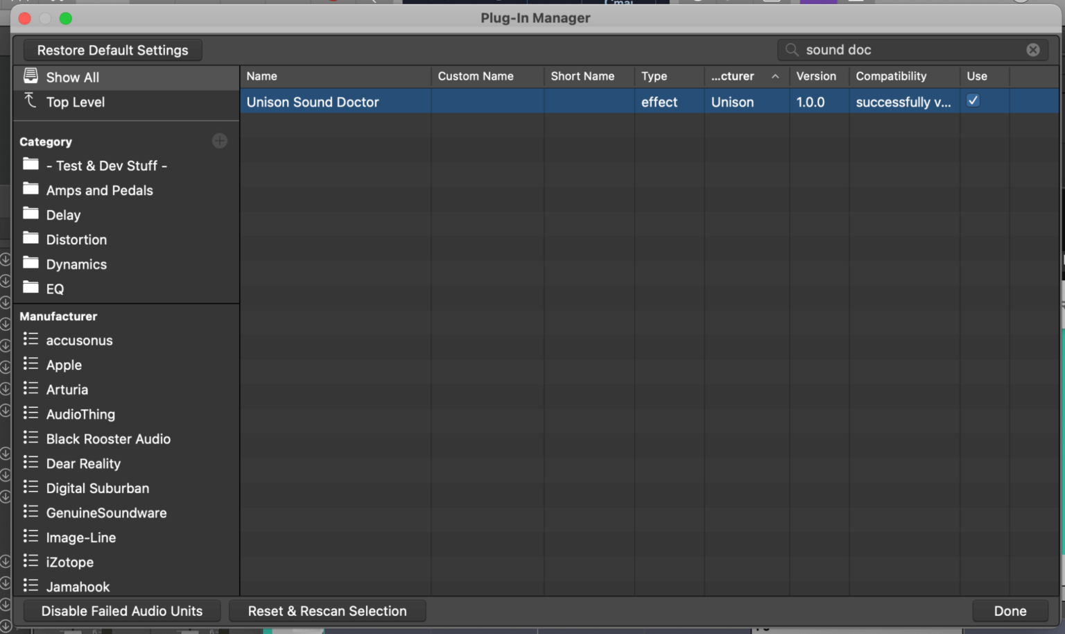 Sound Doctor Troubleshooting Guide