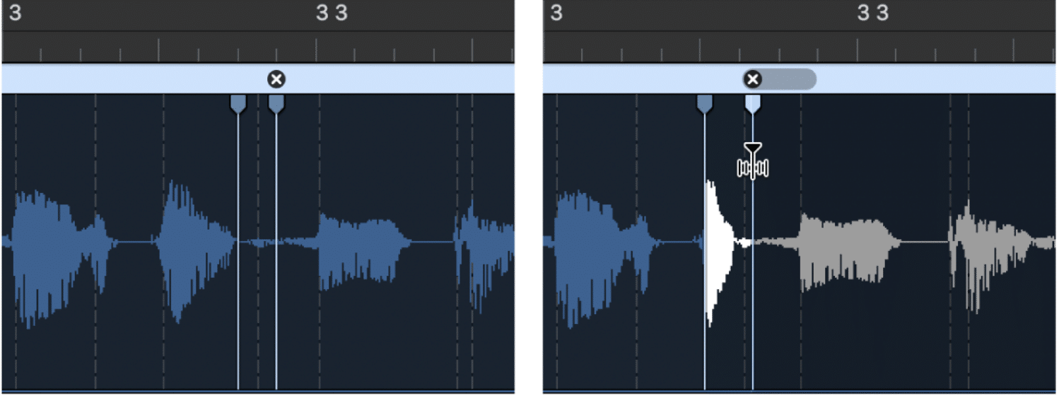 Logic Pro Time Stretch - Unison