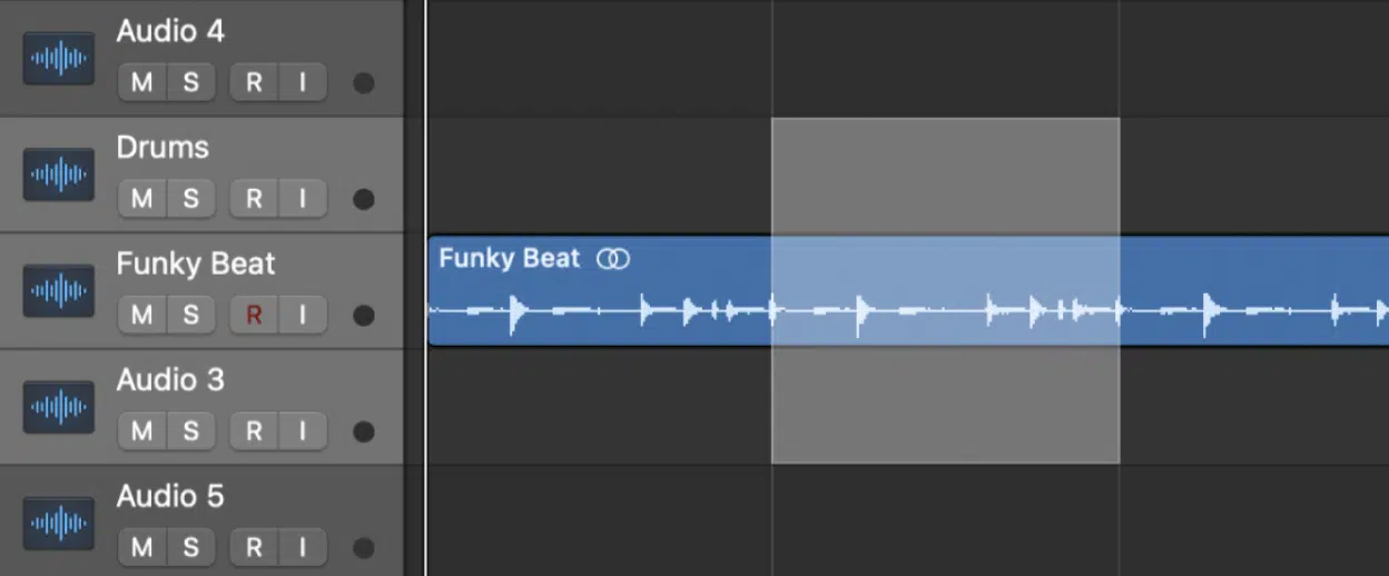 Loop regions - Unison