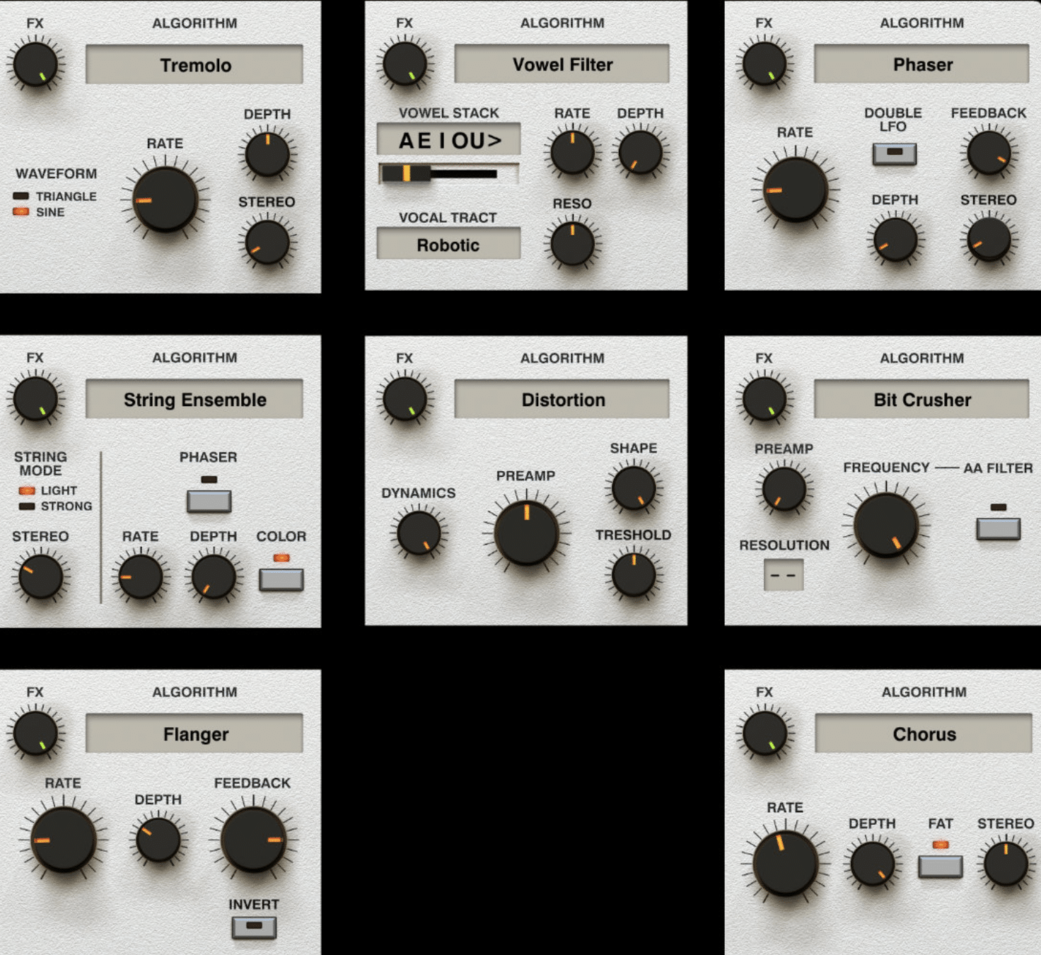 Lush Insert Effects - Unison