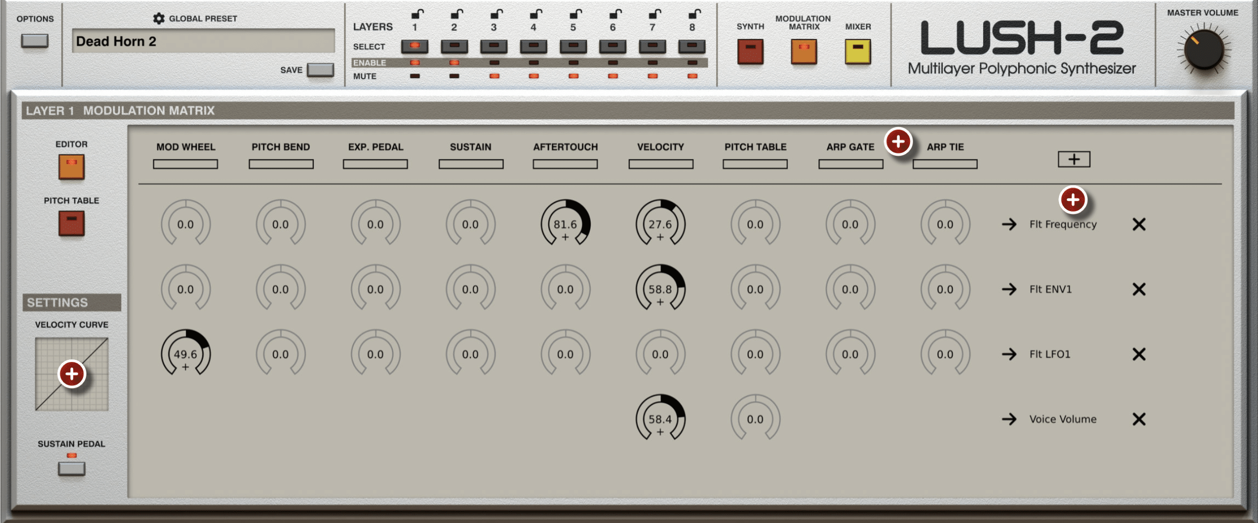 Lush Modulation - Unison