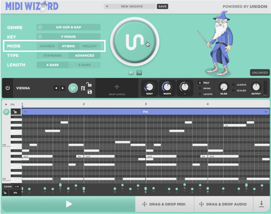 MIDI Wizard 2 2 - Unison