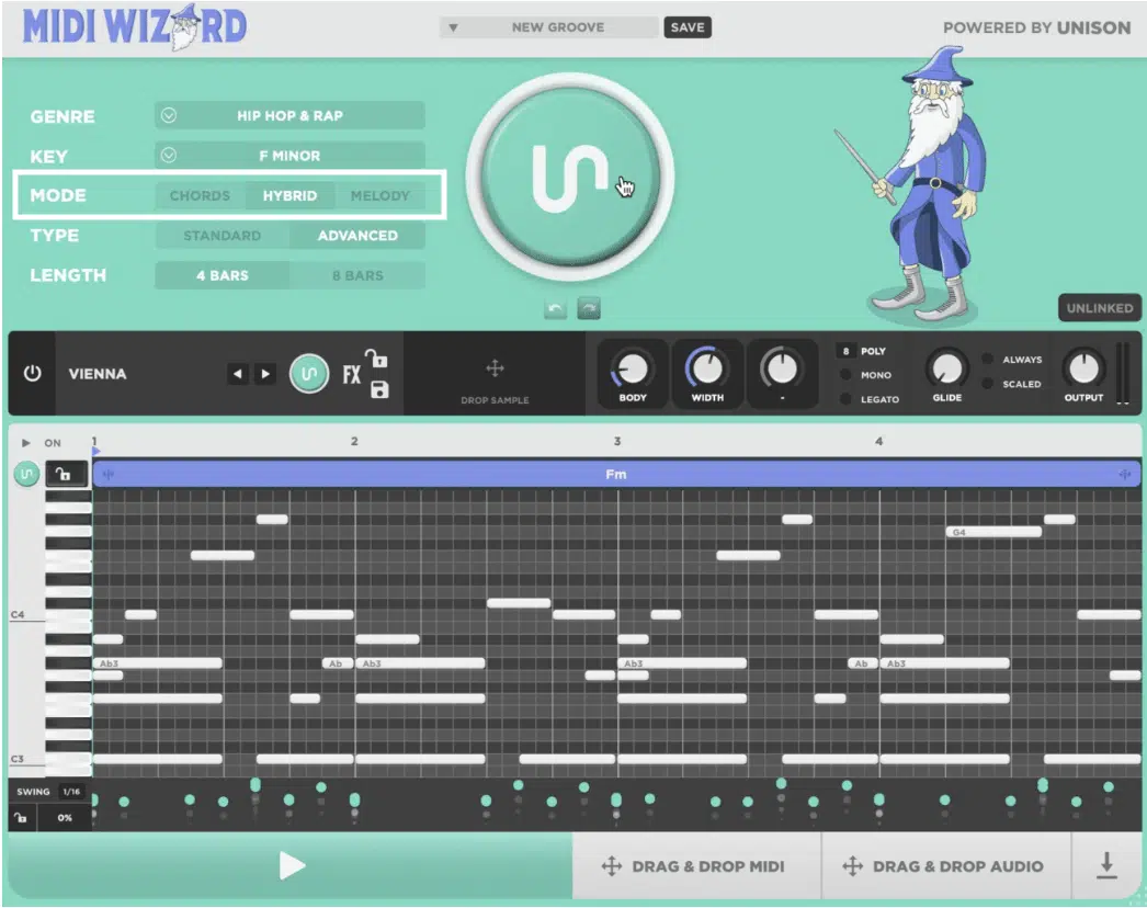 MIDI Wizard 2 2 - Unison