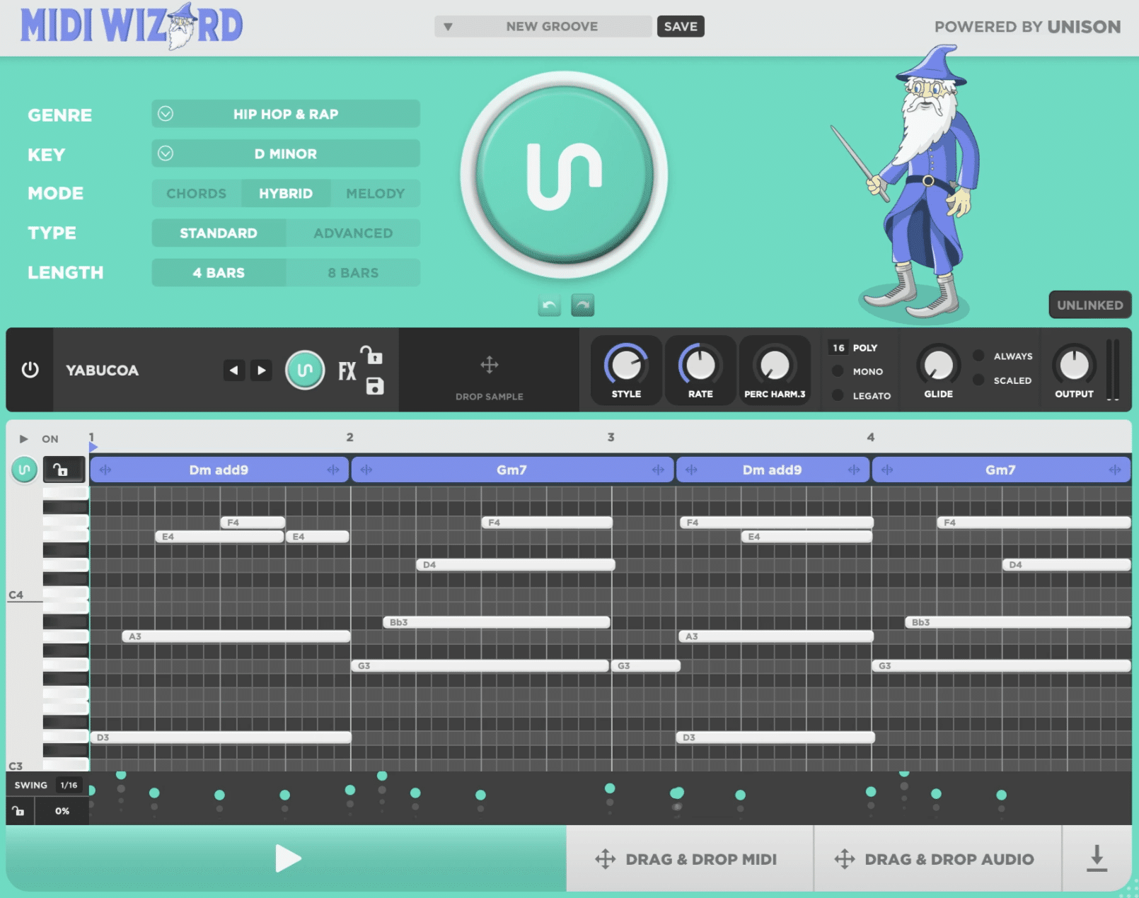 MIDI Wizard AI Detection - Unison