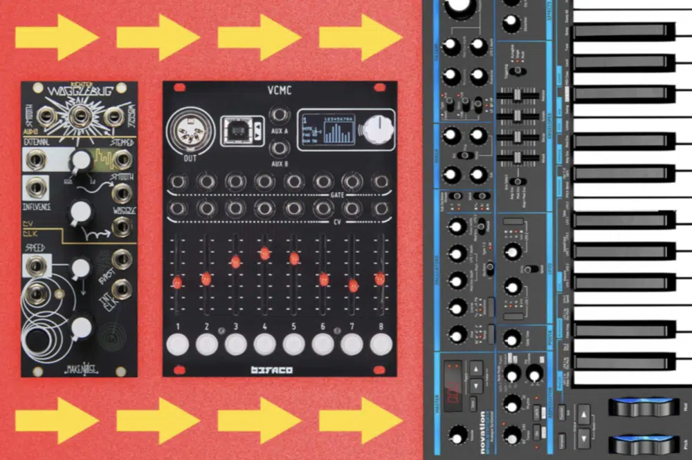 MIDI to CV Conversion - Unison