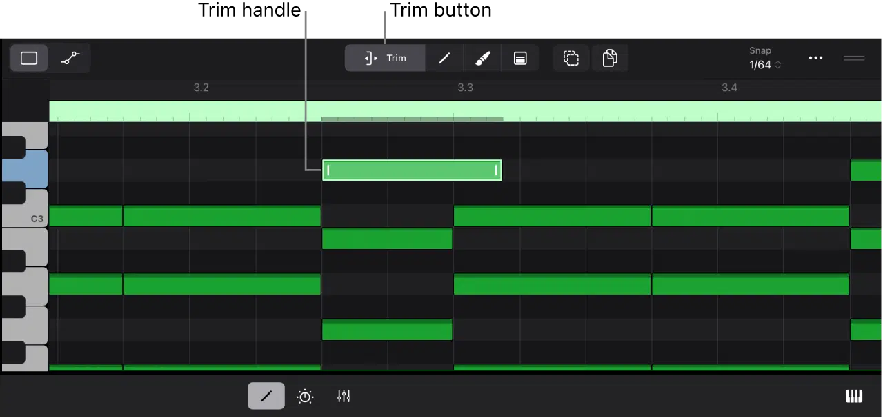 Matching Chords to Groove with Velocity and Note Length Tweaks - Unison