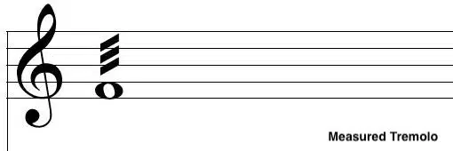 Measured Tremolo - Unison