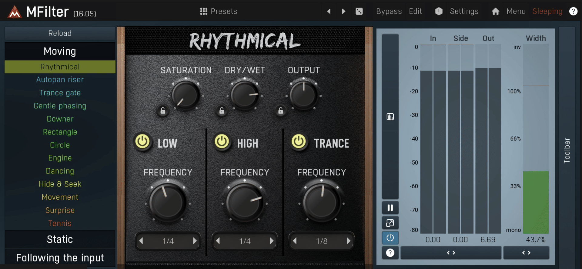 MeldaProduction MFilter - Unison