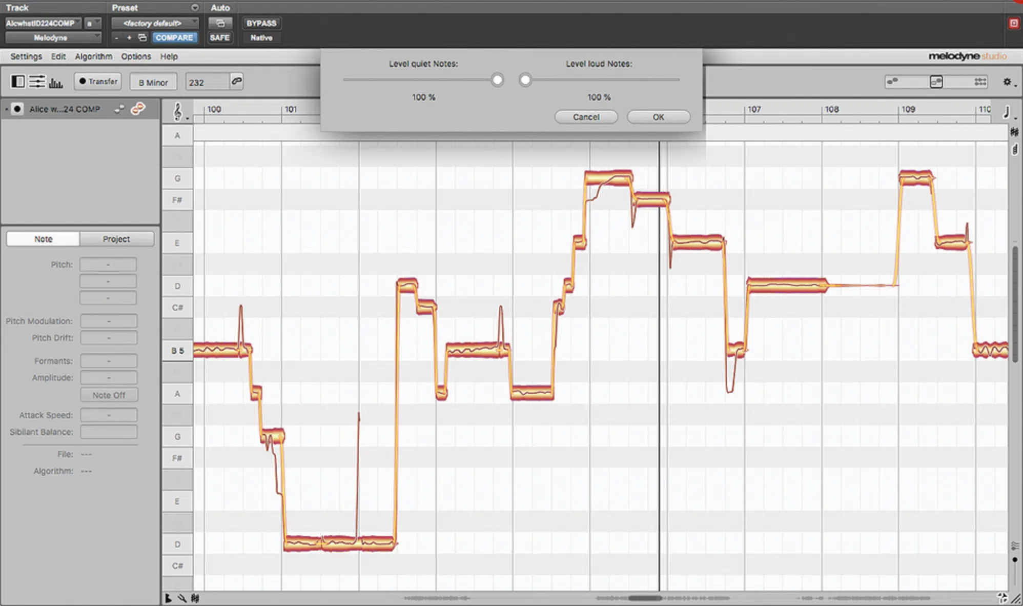 Melodyne 4 Macros - Unison