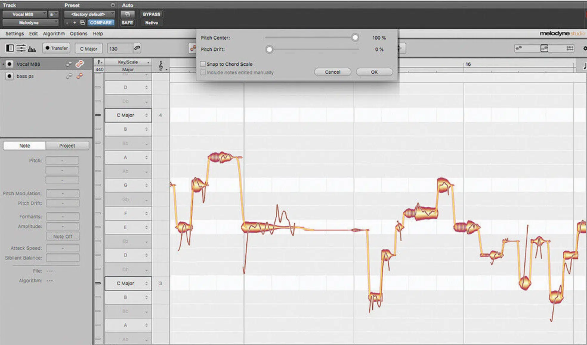 Melodyne 5 - Unison