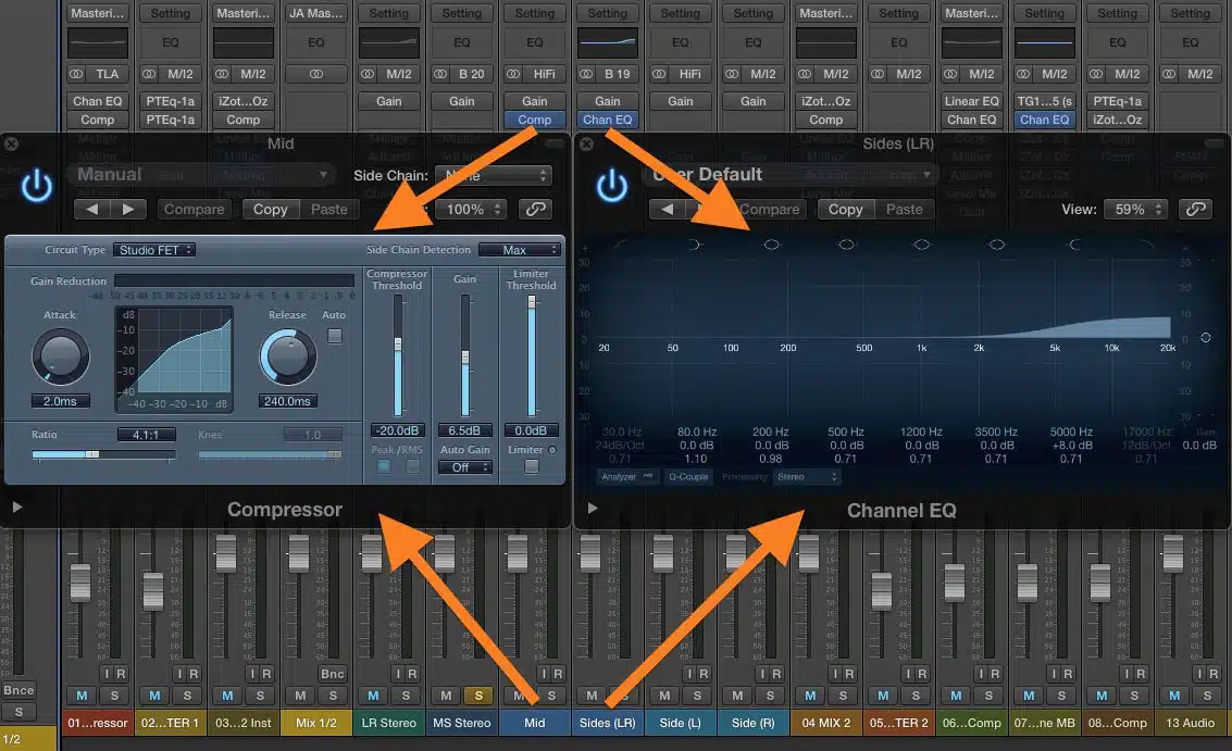 Mid Side Processing - Unison