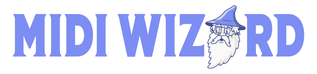 Midi Wizard Logo Regular Purple 1 - Unison