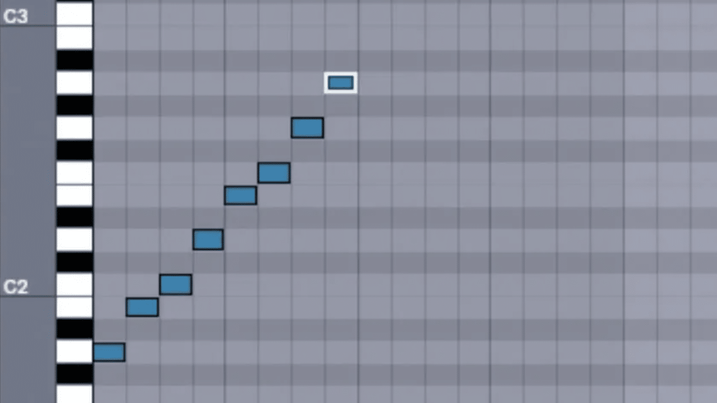 Minor Scale in DAW - Unison